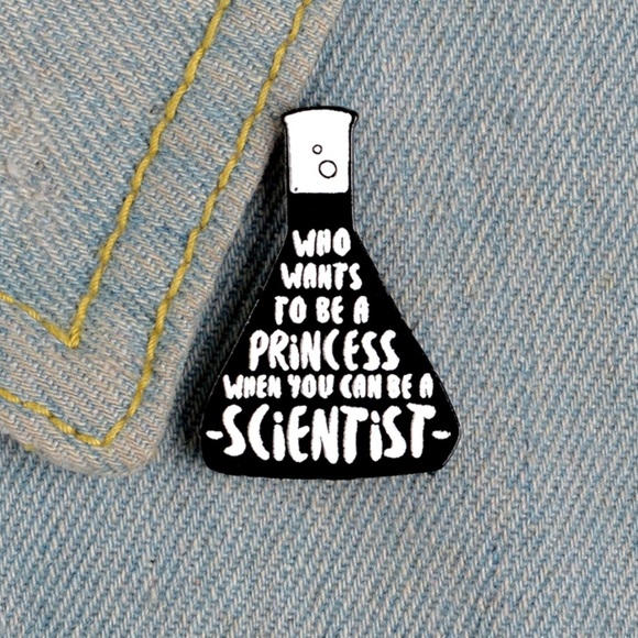 Other - 📍5/$25 Enamel Pin Scientist Test Tube